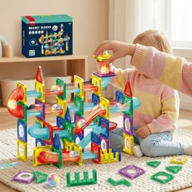 WOOPIE-Magnetic-Construction-Blocks-3D-Educational-Set-Ball-Track-105pcs-1