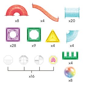 WOOPIE-Magnetic-Construction-Blocks-3D-Educational-Set-Ball-Track-105pcs-3