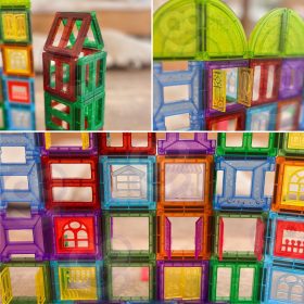 WOOPIE-Magnetic-Construction-Blocks-3D-Educational-Set-Castle-100pcs-2