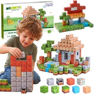 WOOPIE Magnetic Construction Blocks World of Blocks 108 pcs.