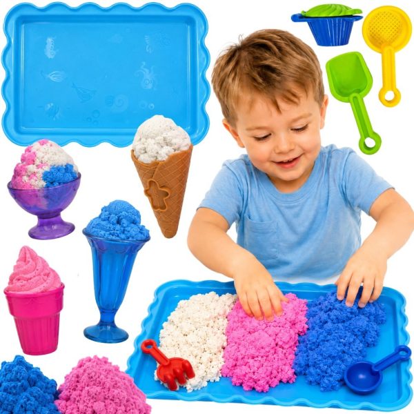 WOOPIE-SAND-FAIRY-Kinetic-Sand-Set-Ice-Cream-Parlor-Desserts-24pcs WOOPIE SAND FAIRY Kinetic Sand Set Ice Cream Parlor Desserts 24pcs