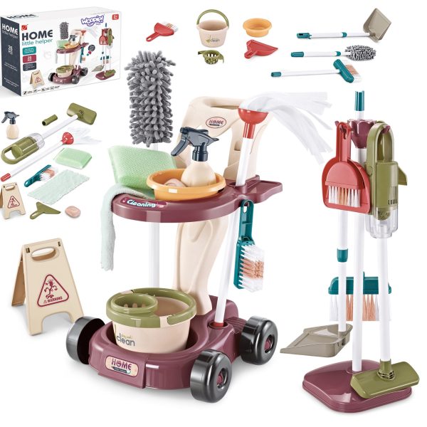 WOOPIE-XXL-Cleaning-Set-3-in-1-Trolley-26-pcs WOOPIE XXL Cleaning Set 3-in-1 Trolley 26 pcs.