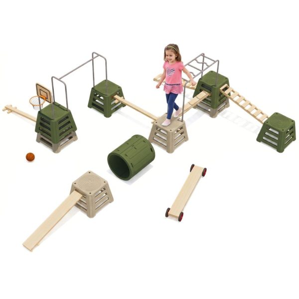 CLASSIC-WORLD-EDU-Obstacle-Course-XXL-Multi-Skill-Motor-Playground CLASSIC WORLD EDU Obstacle Course XXL Multi-Skill Motor Playground