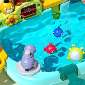 WOOPIE-4-in-1-Water-Table-Fishing-Game-Sink-Water-Slide-Giraffe-3 Water Slide