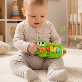 WOOPIE-BABY-Interactive-Piano-Crocodile-Organ-Musical-Sounds-Light-18m-1