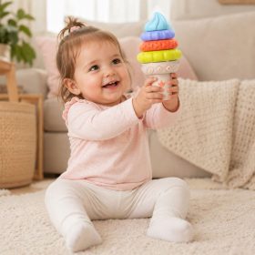 WOOPIE-BABY-Musical-Ice-Cream-Educational-Sensory-Puzzle-5-Pieces-Sound-Light-2