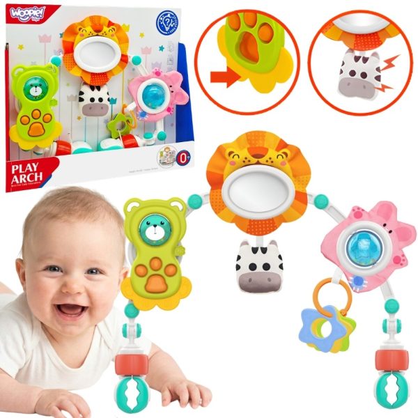 WOOPIE-BABY-Sensory-Arch-for-Crib-and-Stroller-Animals-Lion-Bear WOOPIE BABY Sensory Arch for Crib and Stroller Animals Lion Bear
