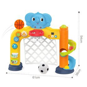 WOOPIE-Interactive-Sports-Center-2-in-1-Goal-and-Basket-with-Elephant-3