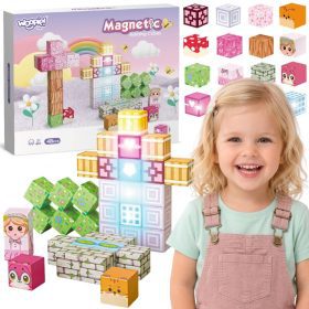 Woopie-Magnetic-Cubes-48-pcs-Montessori-Educational-3D-Puzzle Woopie Magnetic Cubes 48 pcs Montessori Educational 3D Puzzle
