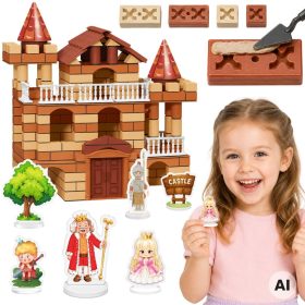 3-in-1-Brick-Castle-307-Pieces-Figures-DIY-Construction-Set-for-Kids 3-in-1 Brick Castle 307 Pieces Figures DIY Construction Set for Kids