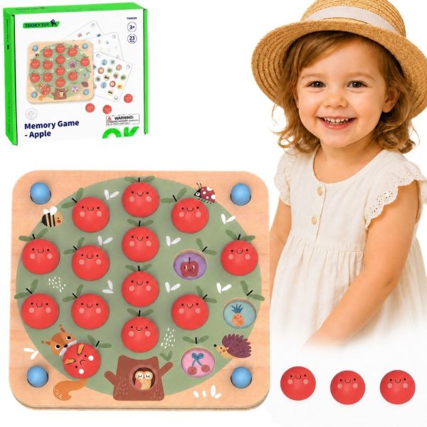 TOOKY-TOY-Memory-Apple-Memory-Game TOOKY TOY Memory Apple Memory Game