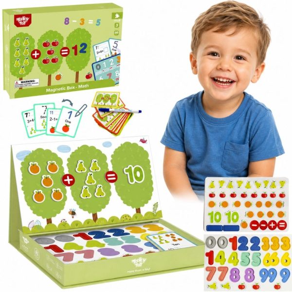 TOOKY-TOY-Wooden-Magnetic-Montessori-Puzzle-Game-for-Children TOOKY TOY Wooden Magnetic Montessori Puzzle Game for Children