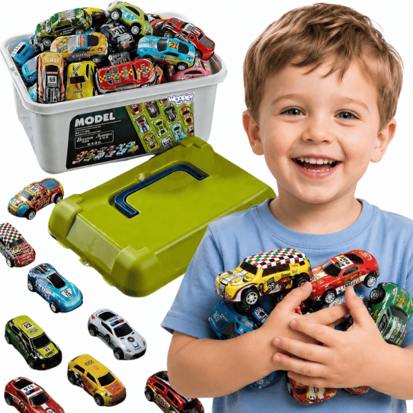 WOOPIE-Race-Car-Set-Cars-in-a-Box-50-pcs WOOPIE Race Car Set Cars in a Box 50 pcs