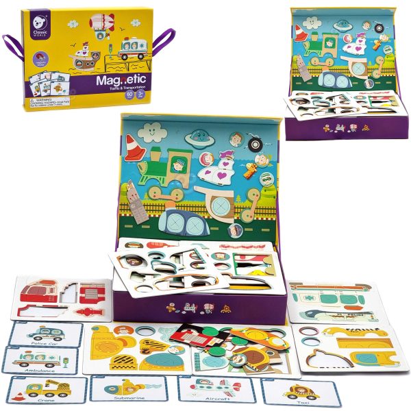 CLASSIC-WORLD-Puzzle-Learning-Road-Transport-Traffic-72-pcs CLASSIC WORLD Puzzle Learning Road Transport Traffic 72 pcs.