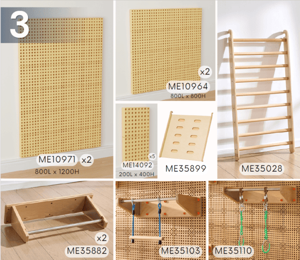 MASTERKIDZ STEM Science Set STEM Walls + Gym Accessories Exhibition Merchandise – Full Value