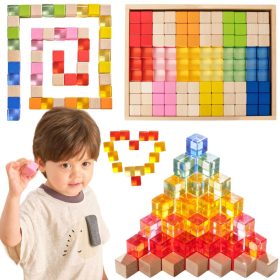 VIGA-Colorful-Light-Blocks-made-of-Acrylic-and-Wood-108-pcs VIGA Colorful Light Blocks made of Acrylic and Wood 108 pcs.