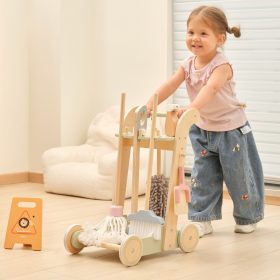 VIGA-Wooden-Cleaning-Trolley-with-Accessories-11-pcs-1