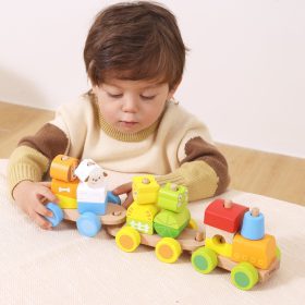 VIGA-Wooden-Stacking-Train-–-Farm-Animals-18M-17-pieces-1