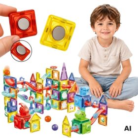 WOOPIE-Magnetic-Construction-Blocks-3D-Educational-Set-Ball-Track-170pcs WOOPIE Magnetic Construction Blocks 3D Educational Set Ball Track 170pcs.